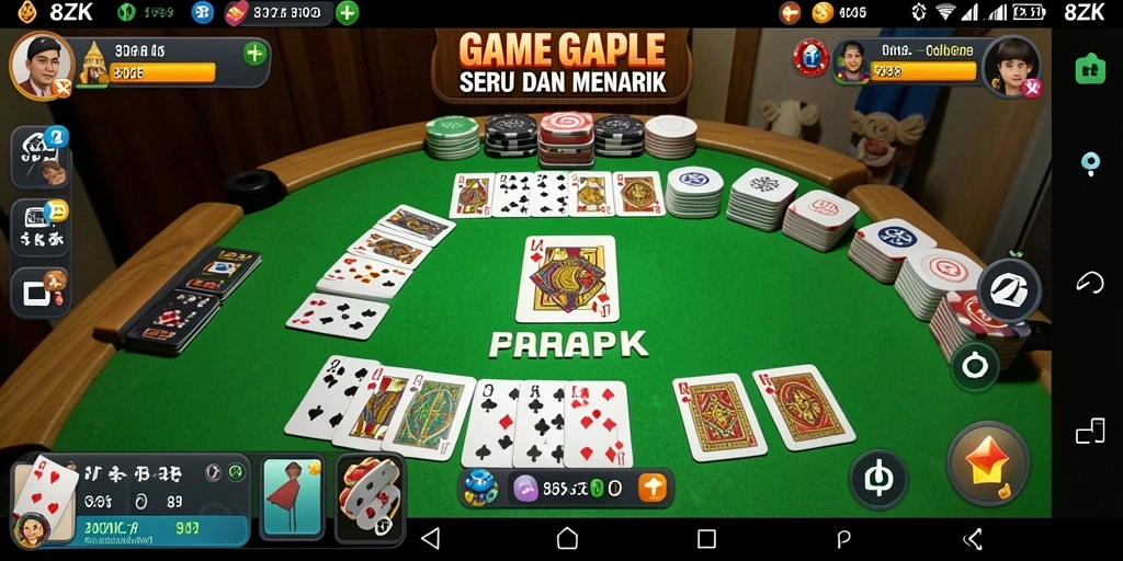 Tangkapan layar gameplay seru dari 8ZK yang menunjukkan momen menegangkan.