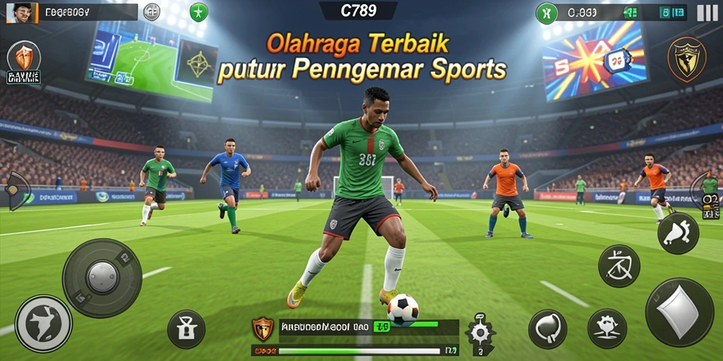 Gameplay C789 yang menarik dalam berbagai cabang olahraga.