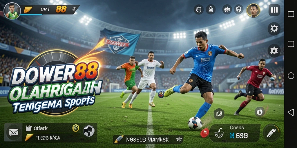 Tampilan gameplay DOWER88 yang seru dan mendebarkan dalam olahraga.