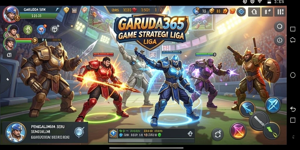 Tampilan gameplay menakjubkan dari GARUDA365 yang memikat.