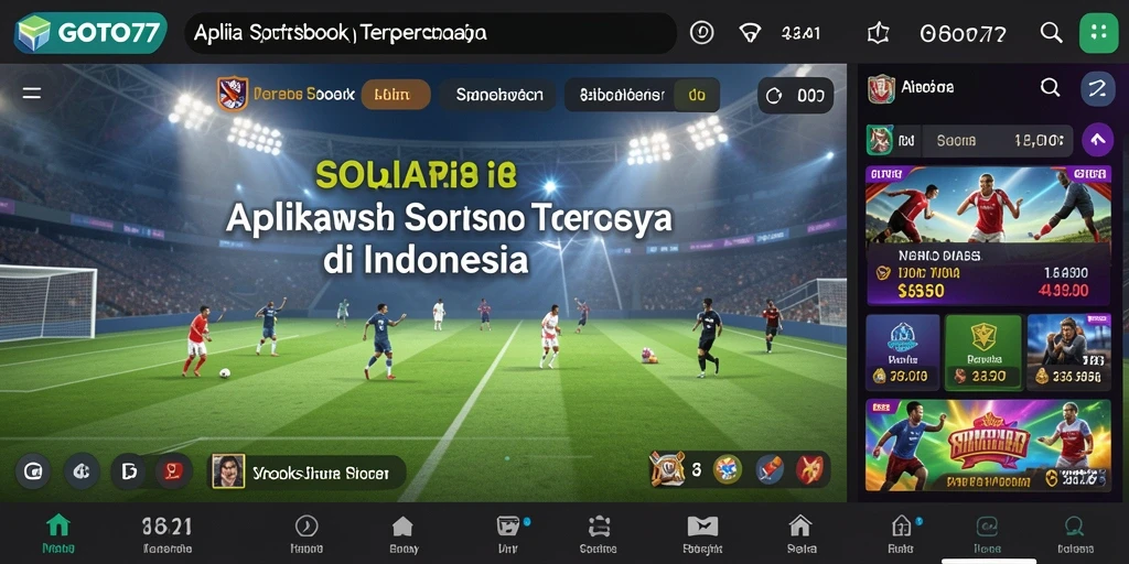 Tampilan gameplay GOTO77 yang menarik dalam taruhan olahraga.