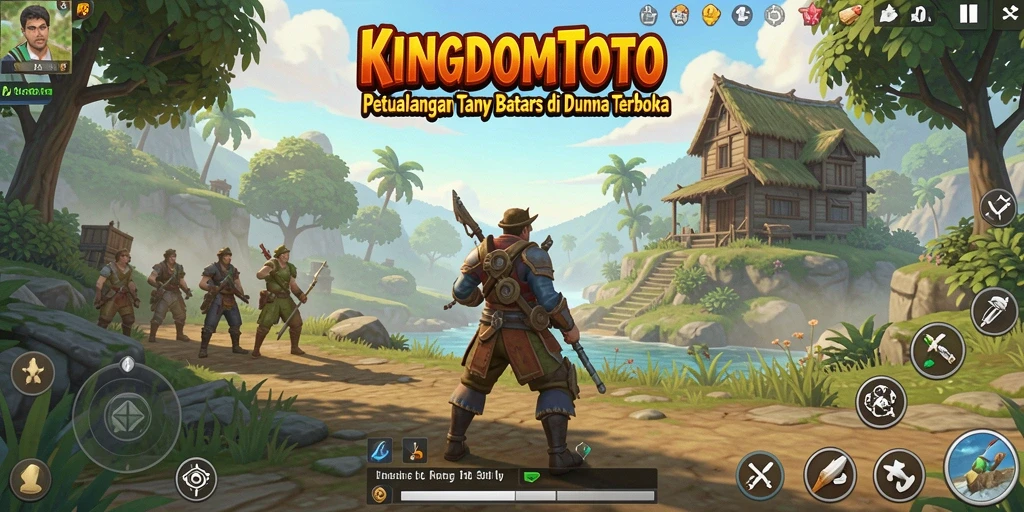Menampilkan gameplay seru di dunia terbuka KINGDOMTOTO.