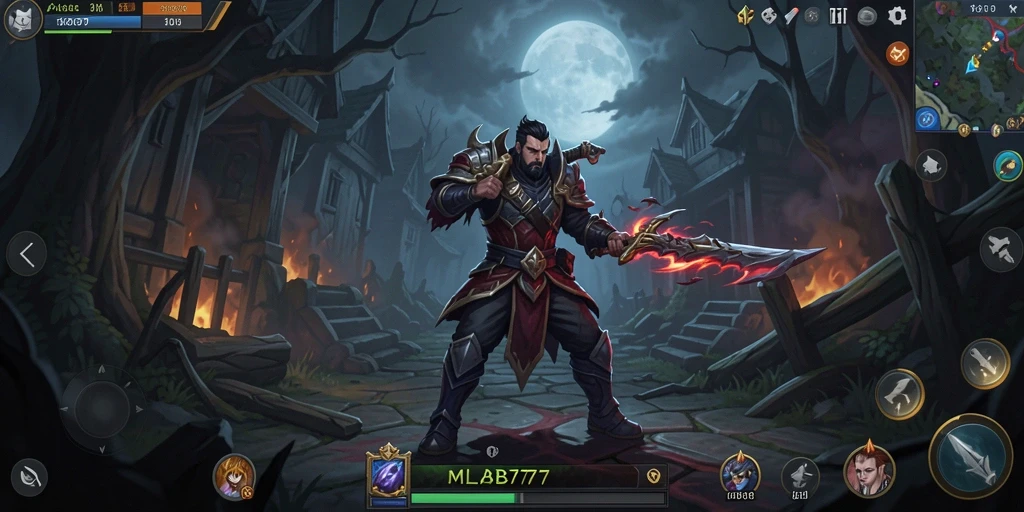 Tampilan gameplay menegangkan dari MLBB777 saat mencari jalan keluar.