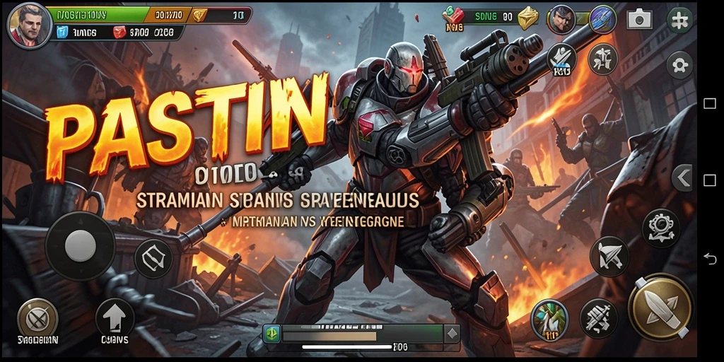 Gambar gameplay TPS PASTIWIN yang menegangkan dan interaktif.
