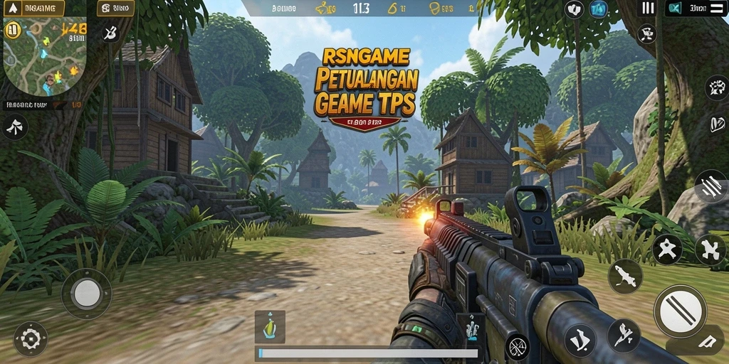 Gameplay RSNGAME menampilkan pertarungan seru dengan grafis yang memukau.