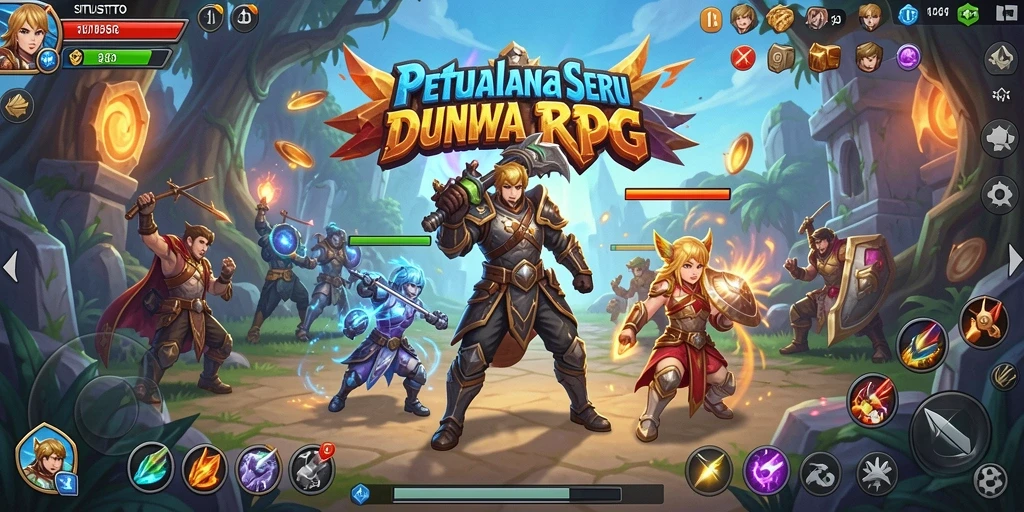 Gameplay seru di dunia fantasi SITUSTOTO dengan petualangan yang menantang.