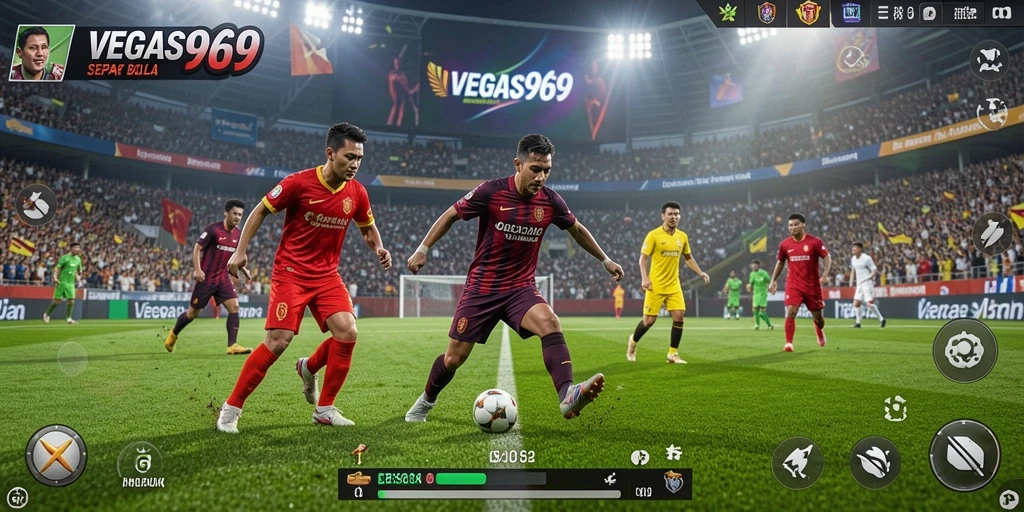 Tampilan gameplay yang mendebarkan dalam VEGAS969.