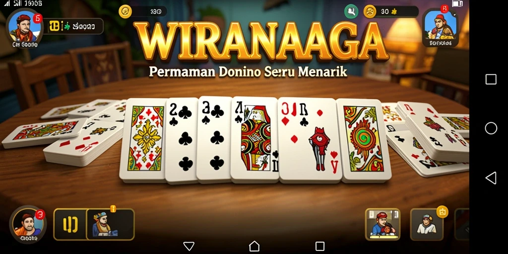 Screenshot gameplay seru WIRANAGA yang menampilkan aksi Domino.