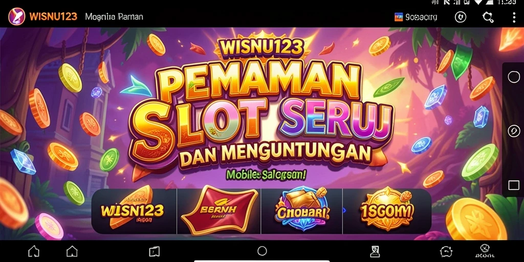 Tampilan menarik dari gameplay Slot WISNU123 yang mengasyikkan.